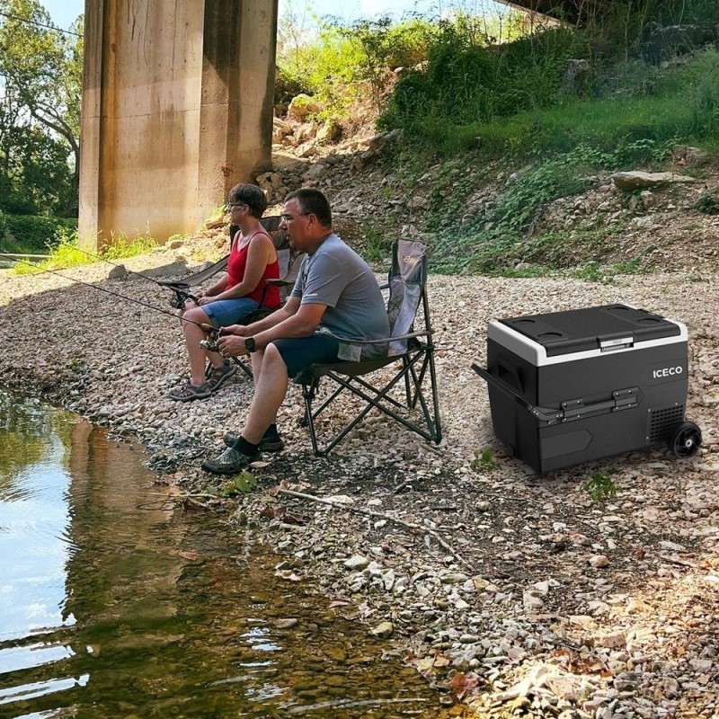 ICECO K65S 12/24Volt 65Lt Akülü/Kablolu/ Kompresörlü Tekerlekli Outdoor Oto Buzdolabı/Dondurucu (Akü Dahil Değildir) ICECO K65S 12/24Volt 65Lt Akülü/Kablolu/ Kompresörlü Tekerlekli Outdoor Oto Buzdolabı/Dondurucu (Akü Dahil Değildir)