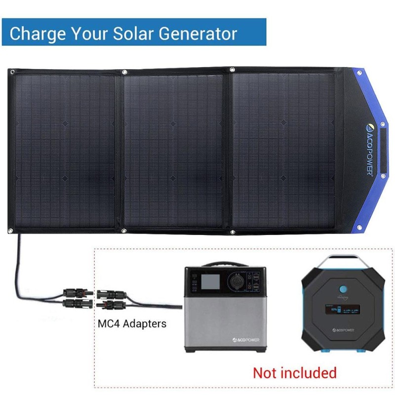 Acopower AP3XSP 3x30Watt Çanta Tipi Katlanabilir Güneş Enerji Paneli Acopower AP3XSP 3x30Watt Çanta Tipi Katlanabilir Güneş Enerji Paneli