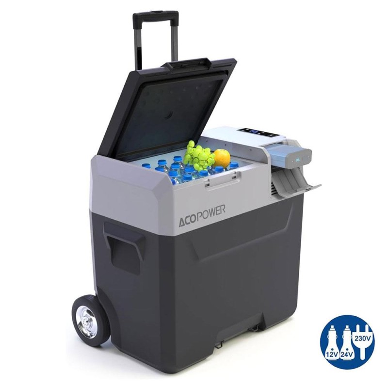 Acopower PX50 12/24/220Volt 50Litre Kompresörlü Tekerlekli Outdoor Oto Buzdolabı (Akü Dahil Değildir) Acopower PX50 12/24/220Volt 50Litre Kompresörlü Tekerlekli Outdoor Oto Buzdolabı (Akü Dahil Değildir)