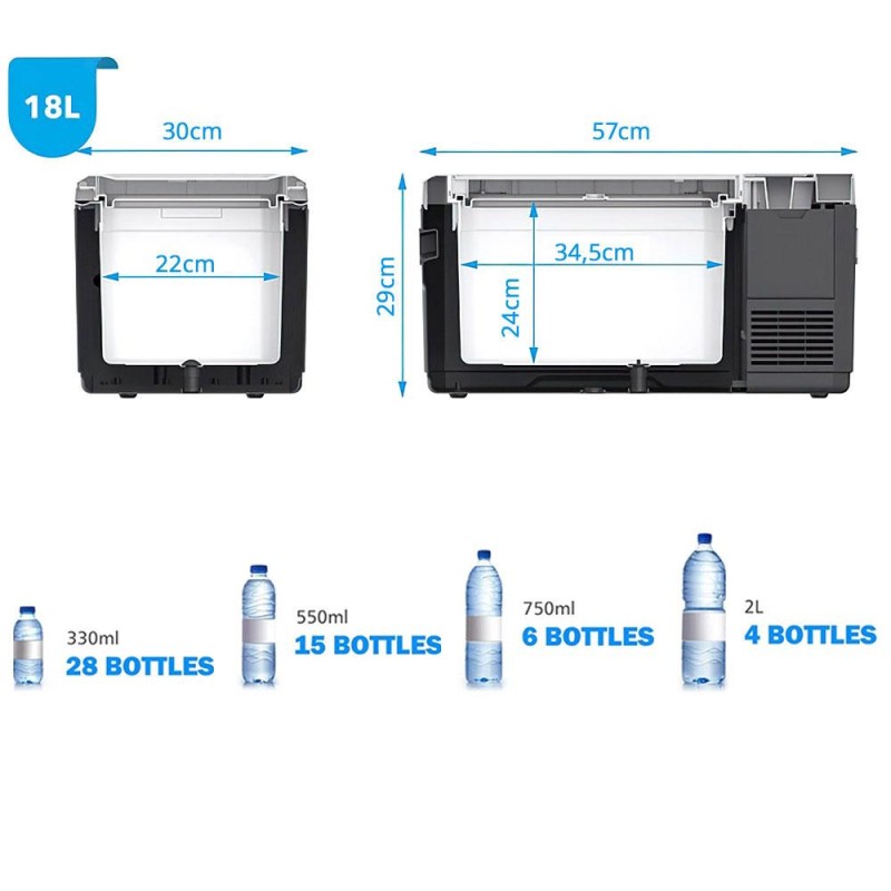 Acopower V18 12/24/220Volt 18Litre Kompresörlü Outdoor Oto Buzdolabı (Akü Dahil Değildir) Acopower V18 12/24/220Volt 18Litre Kompresörlü Outdoor Oto Buzdolabı (Akü Dahil Değildir)