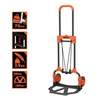 BLACK+DECKER BH200 65Kg Katlanır El Arabası BLACK+DECKER BH200 65Kg Katlanır El Arabası