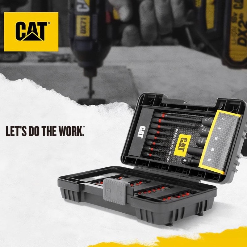 CAT DA01902 45 Parça Manganez Fosfat Alaşımlı Vidalama Uç Seti CAT DA01902 45 Parça Manganez Fosfat Alaşımlı Vidalama Uç Seti