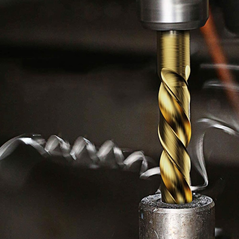 CAT DA02901 16 Parça Profesyonel Titanyum Kaplama HSS Metal Delici Matkap Ucu CAT DA02901 16 Parça Profesyonel Titanyum Kaplama HSS Metal Delici Matkap Ucu