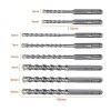 CAT DA03901 10 Parça Tungsten Karbür SDS-Plus Beton Matkap Uç Seti CAT DA03901 10 Parça Tungsten Karbür SDS-Plus Beton Matkap Uç Seti