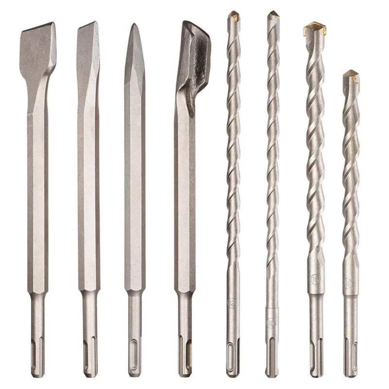 CAT DA03902 17 Parça Tungsten Karbür SDS-Plus Beton Kırıcı/Delici Matkap Ucu CAT DA03902 17 Parça Tungsten Karbür SDS-Plus Beton Kırıcı/Delici Matkap Ucu