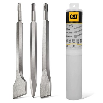 CAT DA03903 SDS Plus 3 Parça Profesyonel Murç/Keski Kırıcı Uç Seti CAT DA03903 SDS Plus 3 Parça Profesyonel Murç/Keski Kırıcı Uç Seti