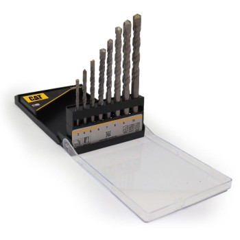 CAT DA04901 8 Parça Tungsten Karbür Beton Matkap Uç Seti CAT DA04901 8 Parça Tungsten Karbür Beton Matkap Uç Seti