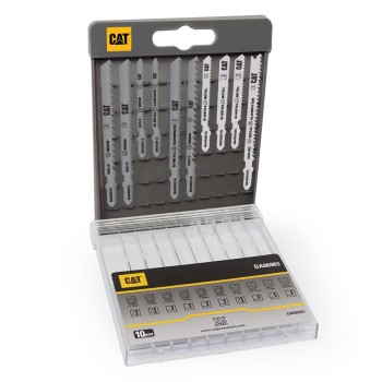CAT DA06903 10 Parça Profesyonel Metal/Ahşap Hassas/Kaba Kesim Dekupaj Testere Ucu CAT DA06903 10 Parça Profesyonel Metal/Ahşap Hassas/Kaba Kesim Dekupaj Testere Ucu
