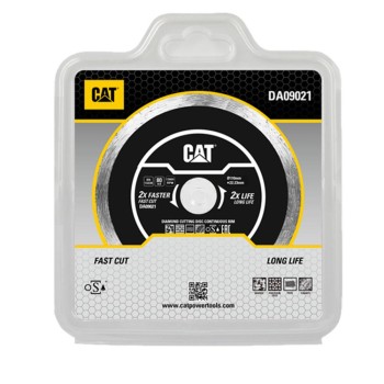CAT DA09021 110mm Profesyonel Fayans, Seramik, Mermer Elmas Kesme Diski CAT DA09021 110mm Profesyonel Fayans, Seramik, Mermer Elmas Kesme Diski
