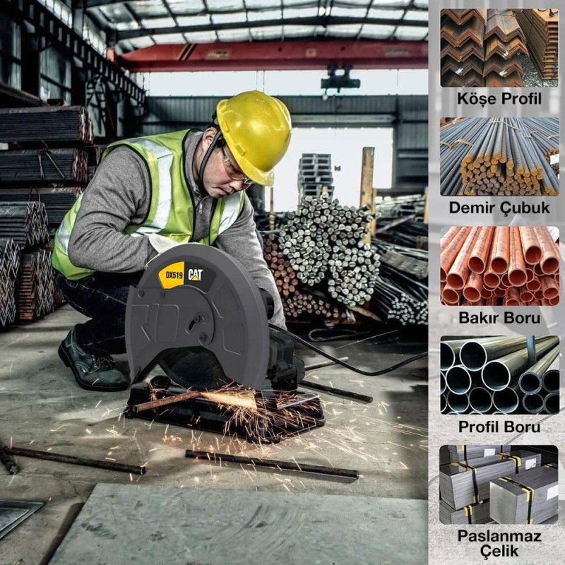 CAT DA10126 350mm Universal Metal Profil Kesme Taşı CAT DA10126 350mm Universal Metal Profil Kesme Taşı
