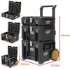CAT DA41005 HYPER STACK Ağır Hizmet Tipi 3’Lü Tekerlekli Kilitli Takım Çantası Seti CAT DA41005 HYPER STACK Ağır Hizmet Tipi 3’Lü Tekerlekli Kilitli Takım Çantası Seti