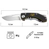 CAT DA980010 Kemer Askı Kancalı Katlanabilir 12CM Paslanmaz Çelik Kamp Çakısı CAT DA980010 Kemer Askı Kancalı Katlanabilir 12CM Paslanmaz Çelik Kamp Çakısı