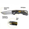 CAT DA980010 Kemer Askı Kancalı Katlanabilir 12CM Paslanmaz Çelik Kamp Çakısı CAT DA980010 Kemer Askı Kancalı Katlanabilir 12CM Paslanmaz Çelik Kamp Çakısı