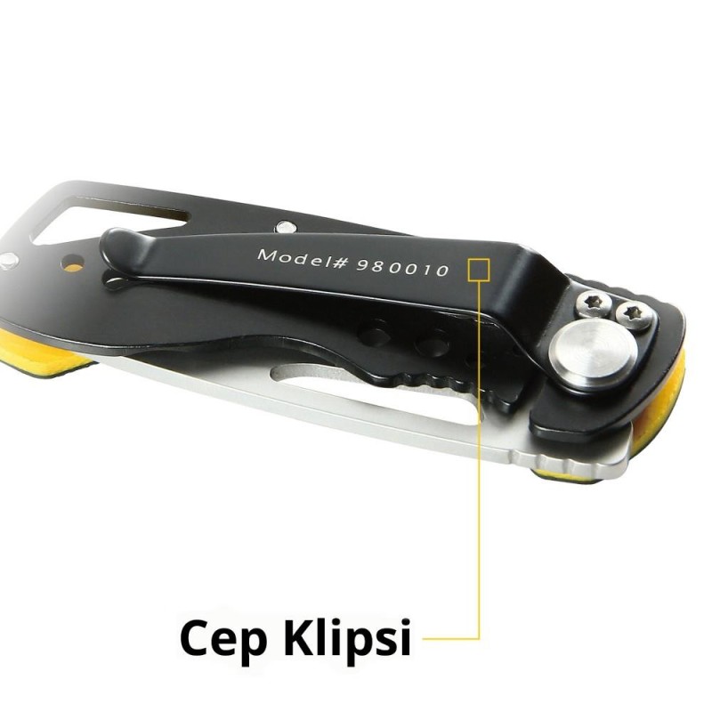 CAT DA980010 Kemer Askı Kancalı Katlanabilir 12CM Paslanmaz Çelik Kamp Çakısı CAT DA980010 Kemer Askı Kancalı Katlanabilir 12CM Paslanmaz Çelik Kamp Çakısı