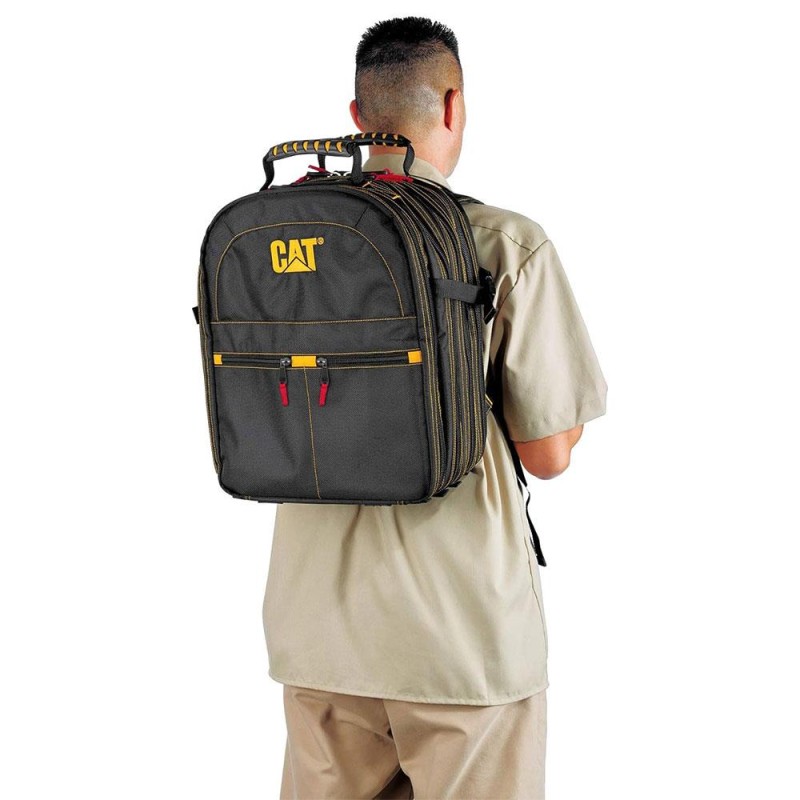 CAT DA980209 17'' 5 Bölmeli Ağır Hizmet Bez Alet Sırt Takım Çantası CAT DA980209 17'' 5 Bölmeli Ağır Hizmet Bez Alet Sırt Takım Çantası