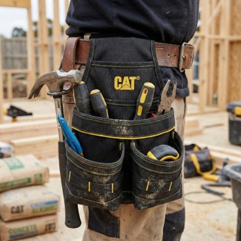 CAT DA980569NJ Kemer Askılı Ağır Hizmet Bel Alet Çantası CAT DA980569NJ Kemer Askılı Ağır Hizmet Bel Alet Çantası