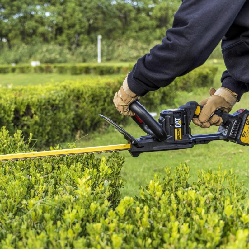 CAT DG220 18Volt 4.0Ah Li-ion Tek Akülü Kömürsüz 61CM Profesyonel Çit Budama CAT DG220 18Volt 4.0Ah Li-ion Tek Akülü Kömürsüz 61CM Profesyonel Çit Budama