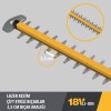 CAT DG220 18Volt 4.0Ah Li-ion Tek Akülü Kömürsüz 61CM Profesyonel Çit Budama CAT DG220 18Volt 4.0Ah Li-ion Tek Akülü Kömürsüz 61CM Profesyonel Çit Budama
