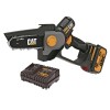 CAT DG231 18Volt 4.0Ah Li-ion 12CM Profesyonel Şarjlı Kömürsüz Zincirli Testere CAT DG231 18Volt 4.0Ah Li-ion 12CM Profesyonel Şarjlı Kömürsüz Zincirli Testere