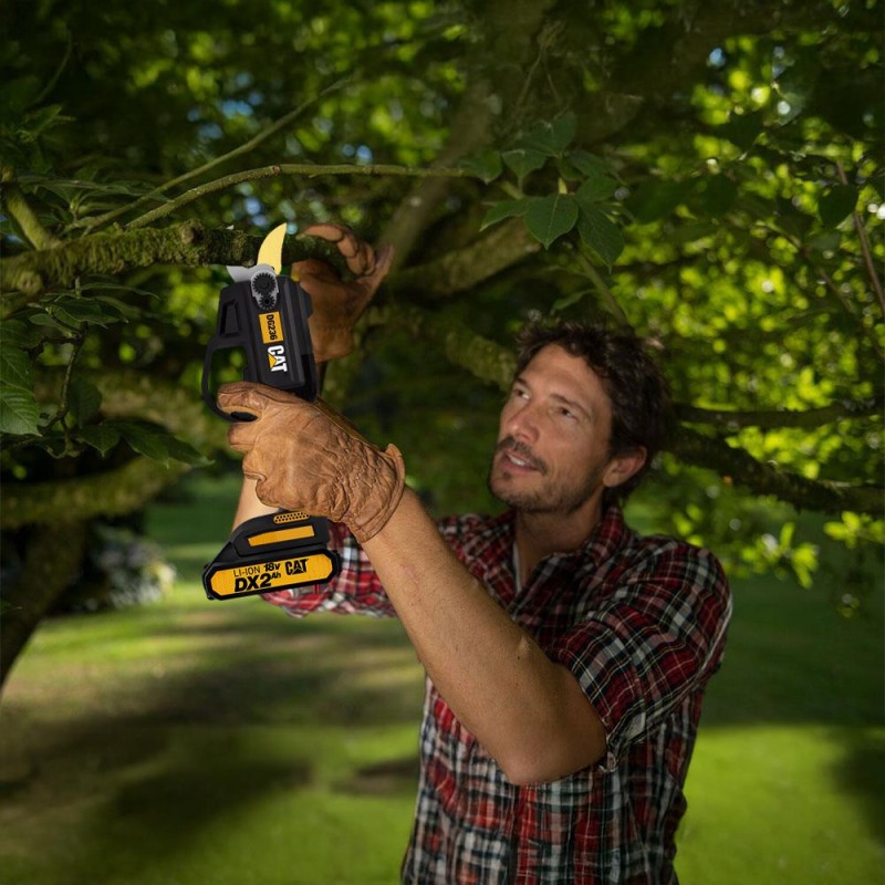 CAT DG236 18Volt 2.0A Li-ion Tek Akülü Profesyonel Kömürsüz Dal Budama Makası CAT DG236 18Volt 2.0A Li-ion Tek Akülü Profesyonel Kömürsüz Dal Budama Makası