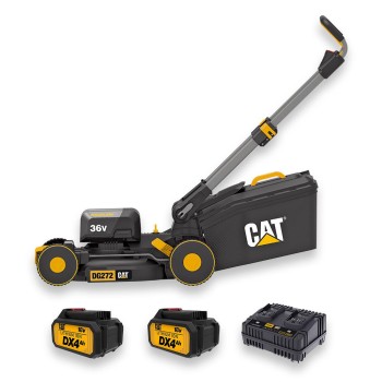 CAT DG272 36Volt 4.0Ah. Li-ion 41CM Profesyonel Kömürsüz Şarjlı Çim Biçme CAT DG272 36Volt 4.0Ah. Li-ion 41CM Profesyonel Kömürsüz Şarjlı Çim Biçme