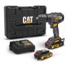 CAT DX11 18Volt/2.0Ah Li-ion Çift Akülü Kömürsüz Profesyonel Şarjlı Matkap CAT DX11 18Volt/2.0Ah Li-ion Çift Akülü Kömürsüz Profesyonel Şarjlı Matkap