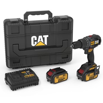 CAT DX12.2 18Volt/4.0Ah Li-ion Çift Akülü Kömürsüz Profesyonel Şarjlı Darbeli Matkap CAT DX12.2 18Volt/4.0Ah Li-ion Çift Akülü Kömürsüz Profesyonel Şarjlı Darbeli Matkap