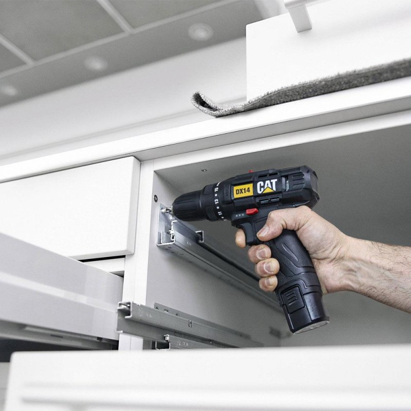 CAT DX14 12Volt/2.0Ah Li-ion Profesyonel Şarjlı Matkap CAT DX14 12Volt/2.0Ah Li-ion Profesyonel Şarjlı Matkap