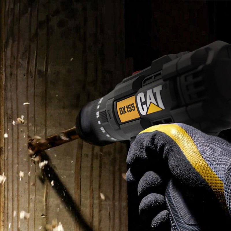 CAT DX155.1 18Volt/2.0Ah Li-ion Çift Akülü Profesyonel Şarjlı Darbeli Matkap CAT DX155.1 18Volt/2.0Ah Li-ion Çift Akülü Profesyonel Şarjlı Darbeli Matkap