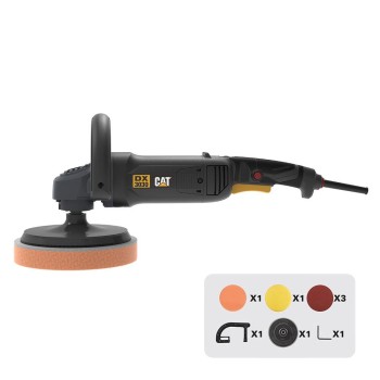 CAT DX3030 1450Watt 180MM Devir Ayarlı Profesyonel Polisaj Makinesi CAT DX3030 1450Watt 180MM Devir Ayarlı Profesyonel Polisaj Makinesi