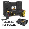 CAT DX41 18Volt/4.0Ah Li-ion Tek Akülü Kömürsüz Profesyonel Çok Amaçlı Devir Ayarlı Raspalama+14 Adet Aksesuar CAT DX41 18Volt/4.0Ah Li-ion Tek Akülü Kömürsüz Profesyonel Çok Amaçlı Devir Ayarlı Raspalama+14 Adet Aksesuar