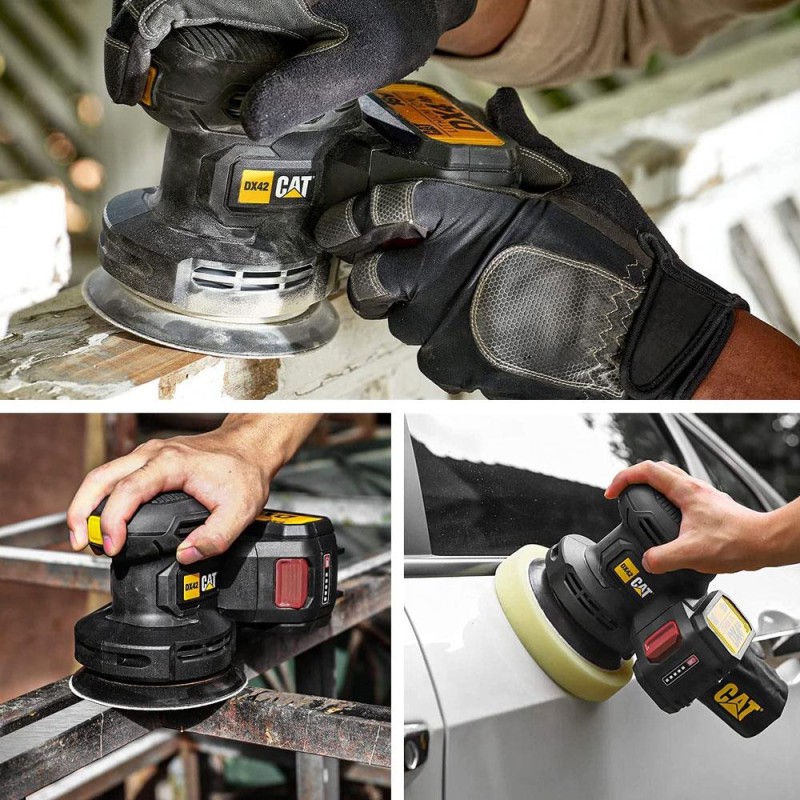 CAT DX42B 18Volt 125mm Profesyonel Devir Ayarlı Eksantrik Zımpara (Akü Dahil Değildir) CAT DX42B 18Volt 125mm Profesyonel Devir Ayarlı Eksantrik Zımpara (Akü Dahil Değildir)