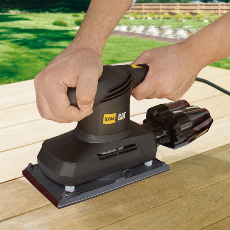 CAT DX44 350Watt Profesyonel Devir Ayarlı Titreşimli Zımpara CAT DX44 350Watt Profesyonel Devir Ayarlı Titreşimli Zımpara