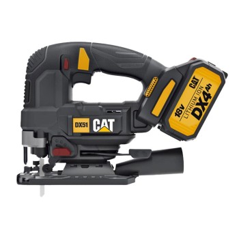 CAT DX51 18Volt/4.0Ah Li-ion Tek Akülü Profesyonel Kömürsüz Dekupaj Testere CAT DX51 18Volt/4.0Ah Li-ion Tek Akülü Profesyonel Kömürsüz Dekupaj Testere