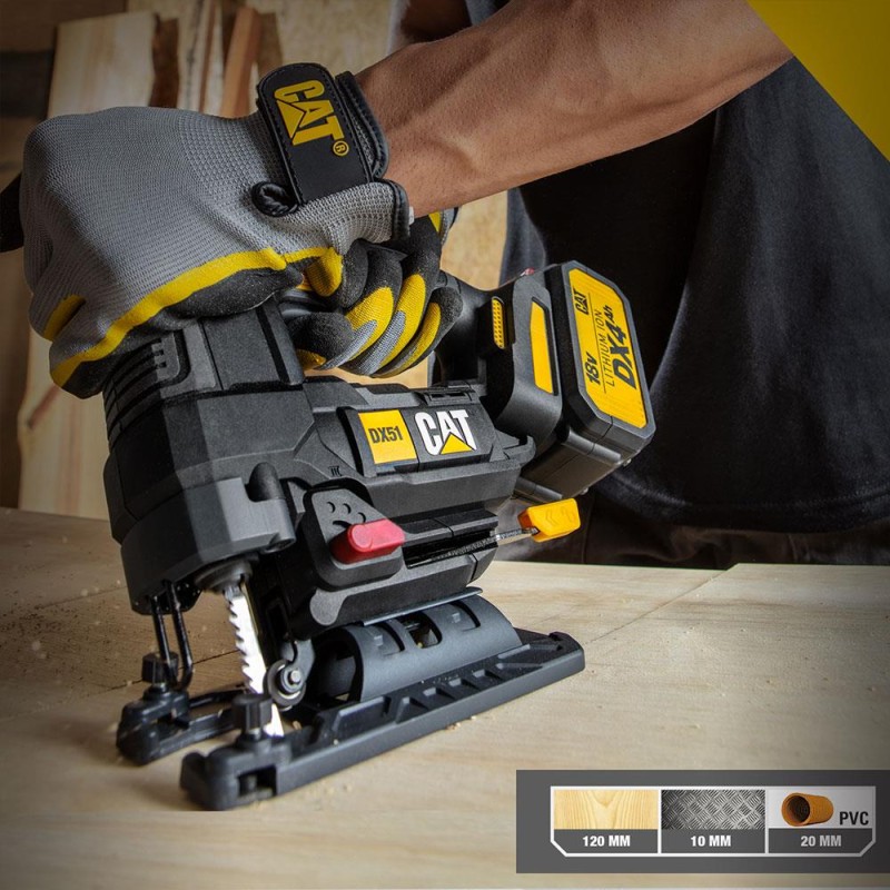 CAT DX51B 18Volt Kömürsüz Profesyonel Dekupaj Testere (Akü Dahil Değildir) CAT DX51B 18Volt Kömürsüz Profesyonel Dekupaj Testere (Akü Dahil Değildir)