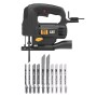 CAT DX5310 550Watt Profesyonel Devir Ayarlı Dekupaj Testere + DA06901 10 Parça Testere Ucu