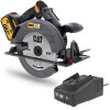 CAT DX53BC 18Volt 2.0Ah Li-ion 185mm Tek Akülü Kömürsüz Profesyonel Daire Testere CAT DX53BC 18Volt 2.0Ah Li-ion 185mm Tek Akülü Kömürsüz Profesyonel Daire Testere