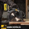CAT DX53BC 18Volt 2.0Ah Li-ion 185mm Tek Akülü Kömürsüz Profesyonel Daire Testere CAT DX53BC 18Volt 2.0Ah Li-ion 185mm Tek Akülü Kömürsüz Profesyonel Daire Testere