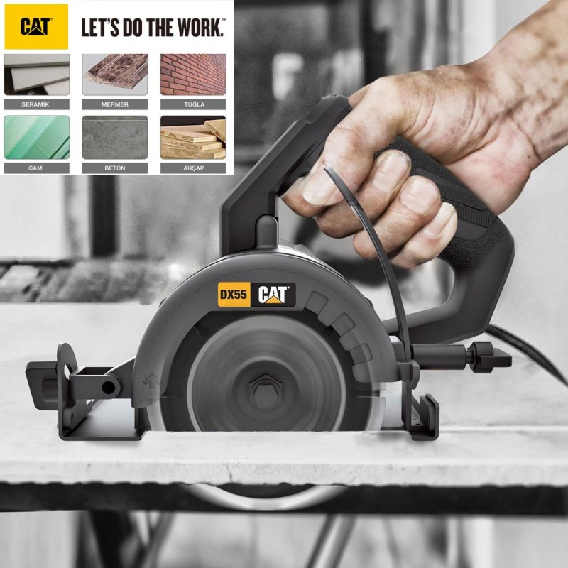 CAT DX55 1400Watt 110mm Profesyonel Sulu/Kuru Seramik Kesme CAT DX55 1400Watt 110mm Profesyonel Sulu/Kuru Seramik Kesme