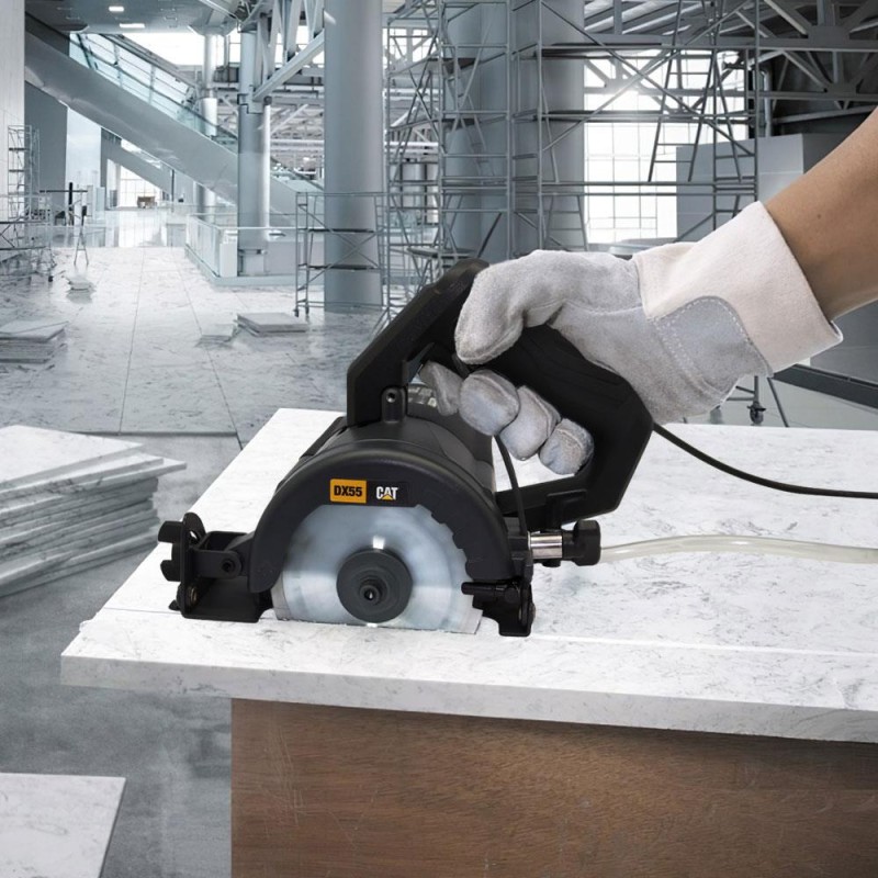 CAT DX55 1400Watt 110mm Profesyonel Sulu/Kuru Seramik Kesme CAT DX55 1400Watt 110mm Profesyonel Sulu/Kuru Seramik Kesme