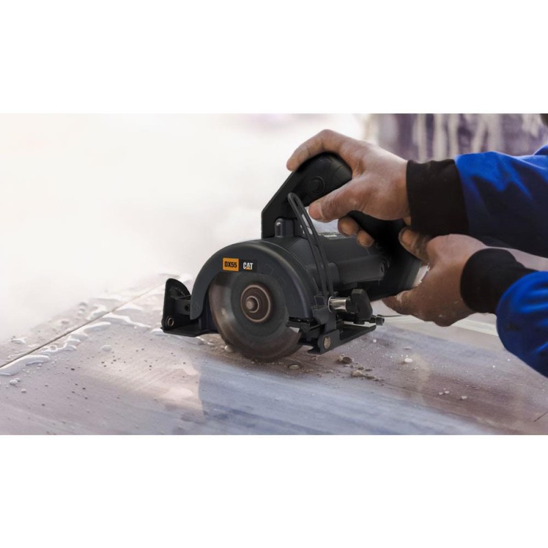 CAT DX55 1400Watt 110mm Profesyonel Sulu/Kuru Seramik Kesme CAT DX55 1400Watt 110mm Profesyonel Sulu/Kuru Seramik Kesme