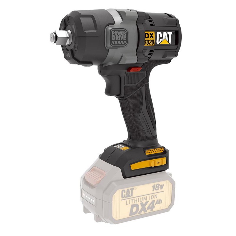 CAT DX7020B 18Volt Kömürsüz 700/880Nm Profesyonel Şarjlı Somun Sıkma (Akü Dahil Değildir) CAT DX7020B 18Volt Kömürsüz 700/880Nm Profesyonel Şarjlı Somun Sıkma (Akü Dahil Değildir)