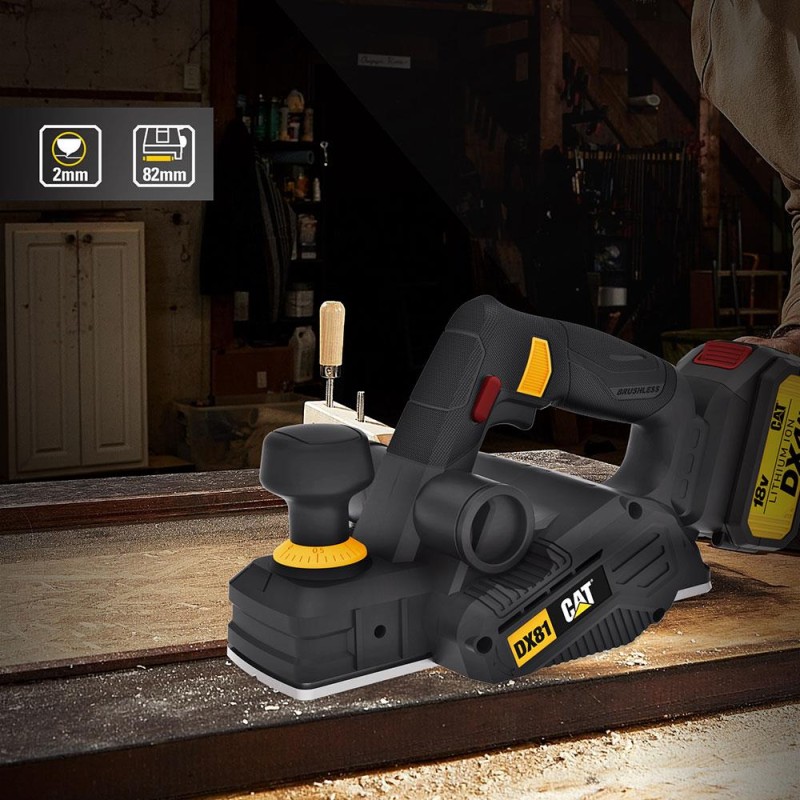 CAT DX81B 18Volt 82mm Çift Bıçaklı Kömürsüz Profesyonel Planya (Akü Dahil Değildir) CAT DX81B 18Volt 82mm Çift Bıçaklı Kömürsüz Profesyonel Planya (Akü Dahil Değildir)