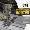 CAT DX82B 18Volt Şarjlı Kömürsüz 6mm Devir Ayarlı Profesyonel Avuç İçi El Frezesi Formika Tıraşlama (Akü Dahil Değildir) CAT DX82B 18Volt Şarjlı Kömürsüz 6mm Devir Ayarlı Profesyonel Avuç İçi El Frezesi Formika Tıraşlama (Akü Dahil Değildir)