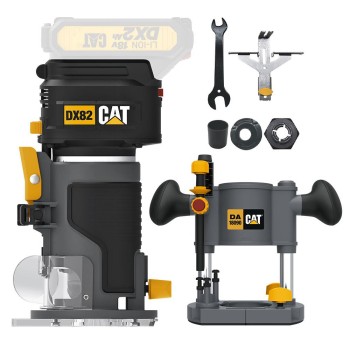 CAT DX82B.3 18Volt Şarjlı Kömürsüz 6mm Devir Ayarlı Profesyonel Avuç İçi El Frezesi Formika Tıraşlama (Akü Dahil Değildir) CAT DX82B.3 18Volt Şarjlı Kömürsüz 6mm Devir Ayarlı Profesyonel Avuç İçi El Frezesi Formika Tıraşlama (Akü Dahil Değildir)
