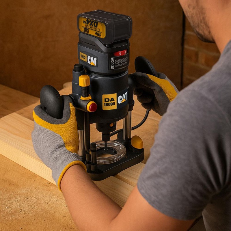 CAT DX82B.3 18Volt Şarjlı Kömürsüz 6mm Devir Ayarlı Profesyonel Avuç İçi El Frezesi Formika Tıraşlama (Akü Dahil Değildir) CAT DX82B.3 18Volt Şarjlı Kömürsüz 6mm Devir Ayarlı Profesyonel Avuç İçi El Frezesi Formika Tıraşlama (Akü Dahil Değildir)