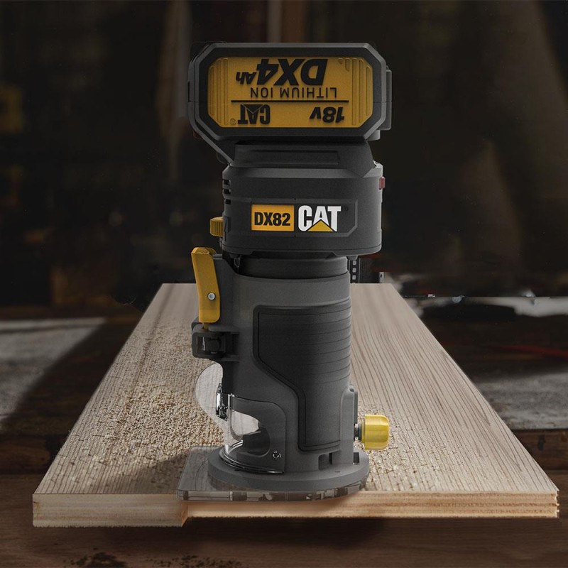 CAT DX82B.3 18Volt Şarjlı Kömürsüz 6mm Devir Ayarlı Profesyonel Avuç İçi El Frezesi Formika Tıraşlama (Akü Dahil Değildir) CAT DX82B.3 18Volt Şarjlı Kömürsüz 6mm Devir Ayarlı Profesyonel Avuç İçi El Frezesi Formika Tıraşlama (Akü Dahil Değildir)