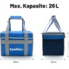 Coolist CL26B 26 Litre Katlanabilir Termos Bez Çanta / Buzluk Coolist CL26B 26 Litre Katlanabilir Termos Bez Çanta / Buzluk