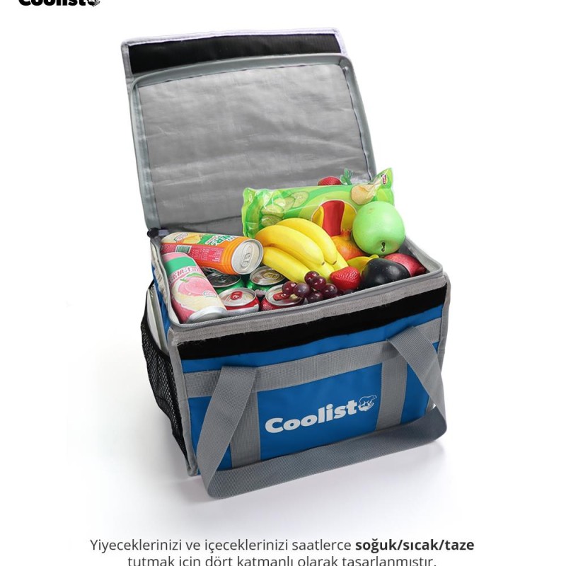 Coolist CL26B 26 Litre Katlanabilir Termos Bez Çanta / Buzluk Coolist CL26B 26 Litre Katlanabilir Termos Bez Çanta / Buzluk