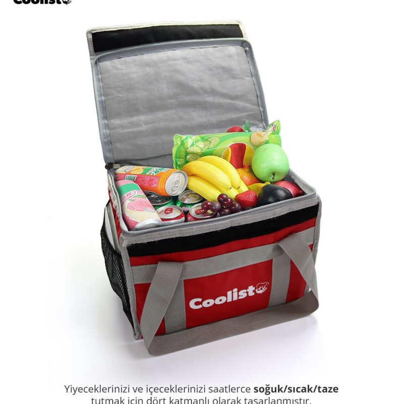 Coolist CL26R 26 Litre Katlanabilir Termos Bez Çanta / Buzluk Coolist CL26R 26 Litre Katlanabilir Termos Bez Çanta / Buzluk